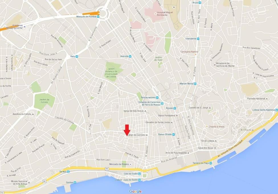 B1 Bairro Alto - Bica Spacious Bright Apartment Lisbon